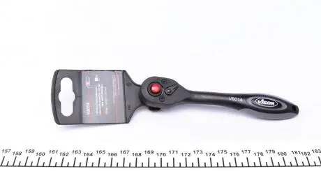 Тріскачка 1/4" 72 зубця 150 мм VIGOR V6014
