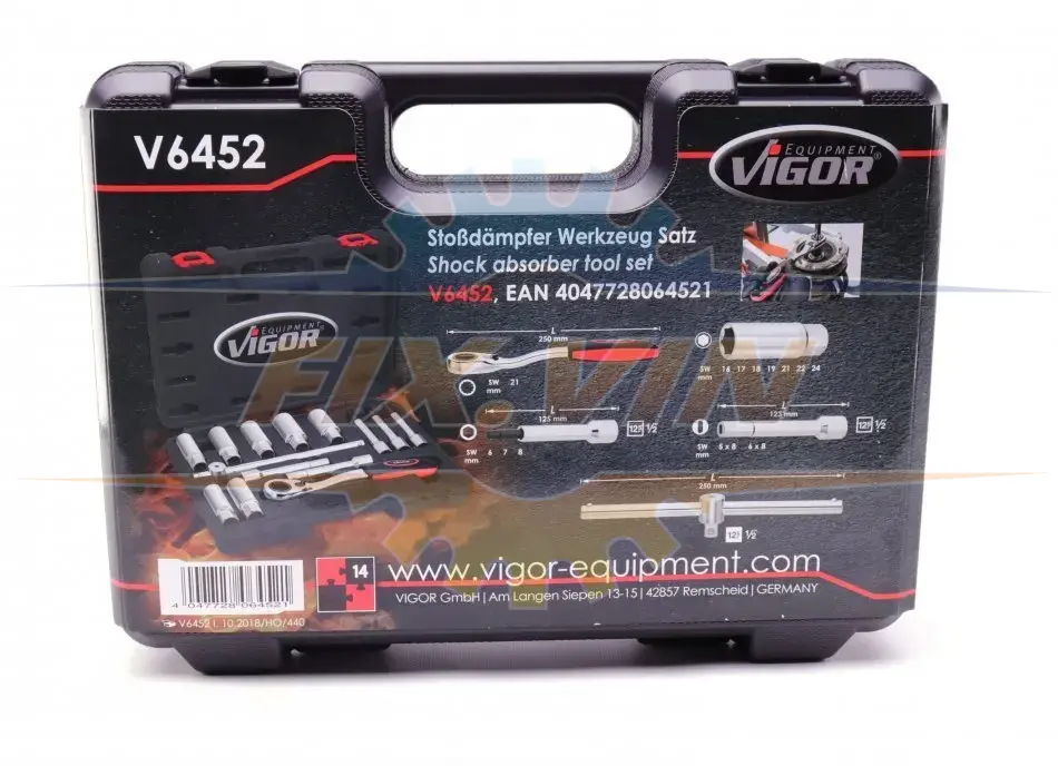 Набір інструмента для монтажу амортизатора VIGOR V6452 (фото 1)