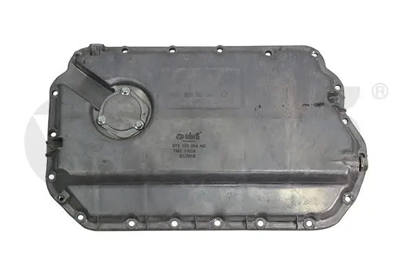 Піддон масляний без отвору VW Passat (97-05), Golf (97-13,12-), Tiguan (07-,16-), Audi A4 (95-01), A6 (98-01), A8 (94- 03) vika Vika 11030080001 (фото 1)