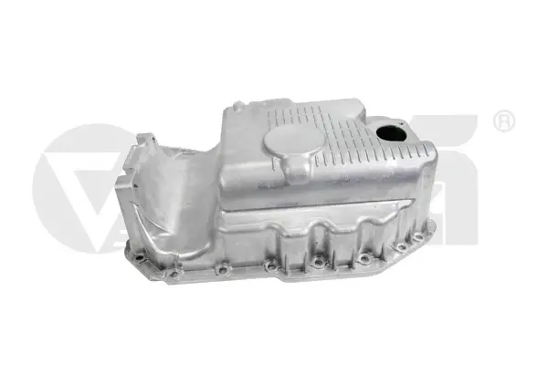 Піддон масляний з отвором алюмінієвий VW Bora (00-05), Golf (97-05) / Seat Ibiza (02-07), Toledo (00-06) vika Vika 11031819601 (фото 1)