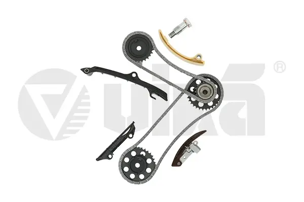 Ремкомплект ланцюга з зірочками і планками VW Golf (91-97,97-99,9-06), T4 / Seat Toledo (98-00) VIKA Vika 11091800301 (фото 1)