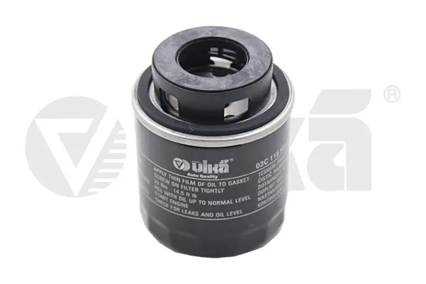 Фільтр масляний Skoda Fabia (11-), Octavia (09-13) / VW Golf (07-14), Jetta (06-11), Passat (08-11), Polo (08-12), Tiguan (08-11) VIKA Vika 11150314301 (фото 1)