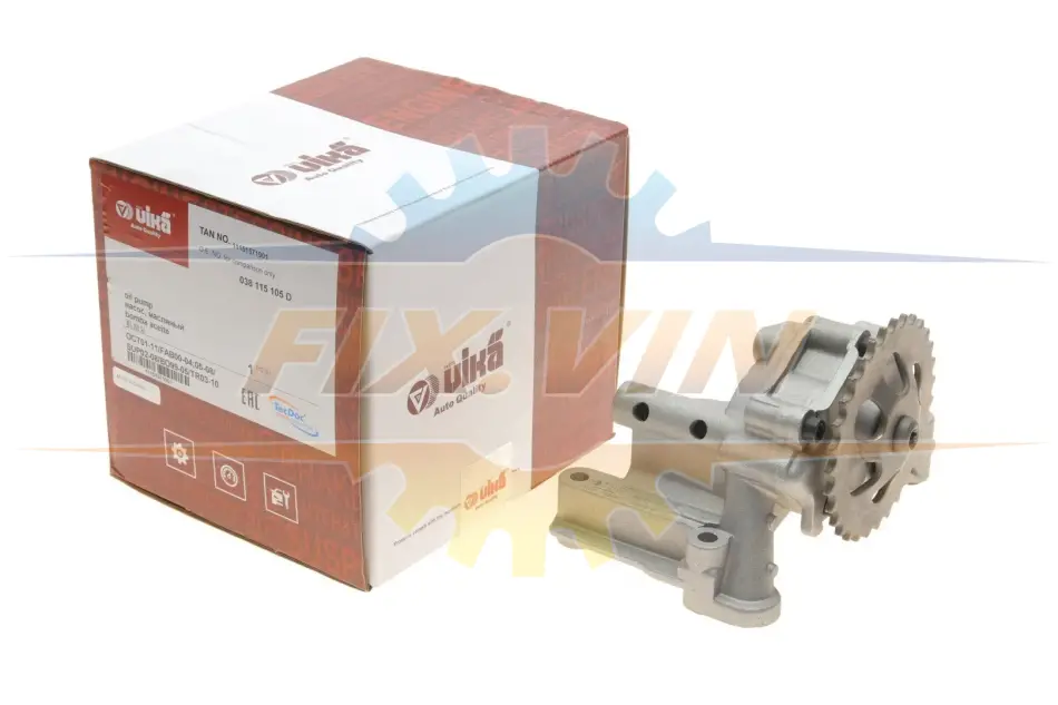 Насос масляний Skoda Octavia (01-11), Fabia (00-08) / VW Golf (98-06), Pasat (01-05), Polo (02-10), Sharan (03-10), T5 (03-10) VIKA Vika 11151571901 (фото 1)