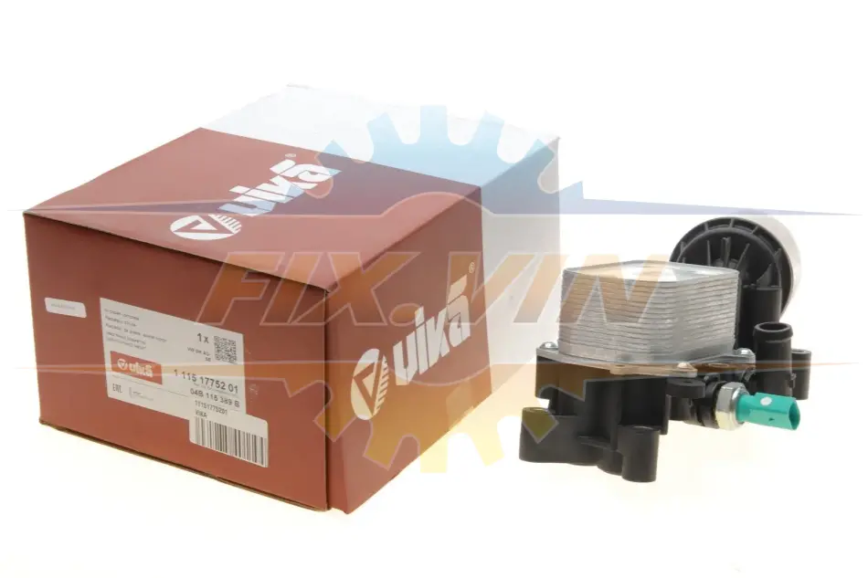 Радіатор масляний Skoda Fabia/VW Polo 1.4 TDI 14-(теплообмінник) Vika 11151775201 (фото 1)