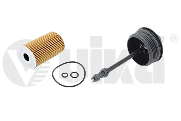 Корпус фільтру масляного з фільтром VW Caddy III, Jetta, Crafter, Tiguan, Golf VI, T6 2.0 TDI (07-18) VIKA Vika 11151792301 (фото 1)
