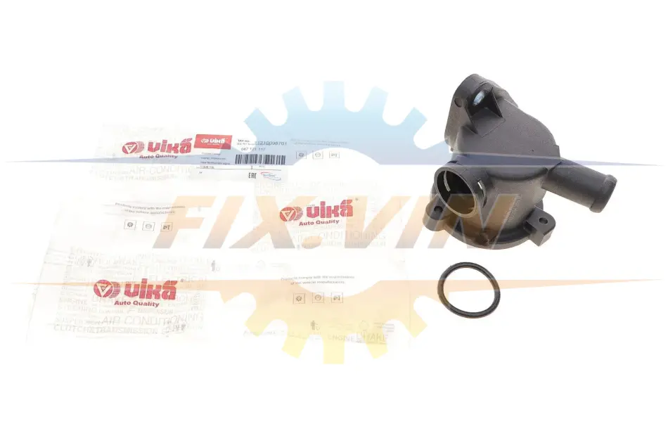 Фланець системи охолодження Skoda Fabia 14- Vika 11210098701 (фото 1)