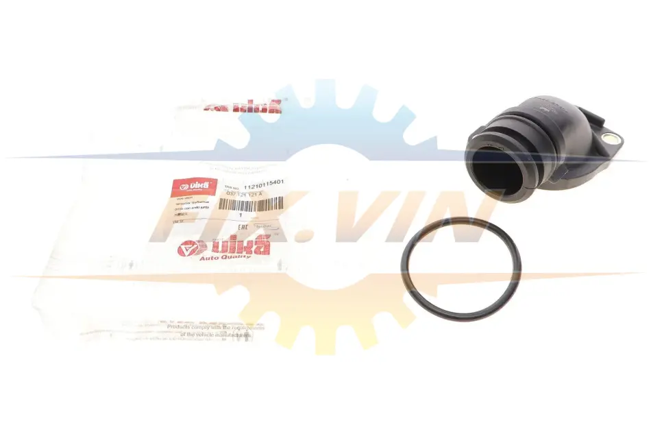 Фланець системи охолодження VW Caddy II 1.9 TDI 95-04 Vika 11210115401 (фото 1)