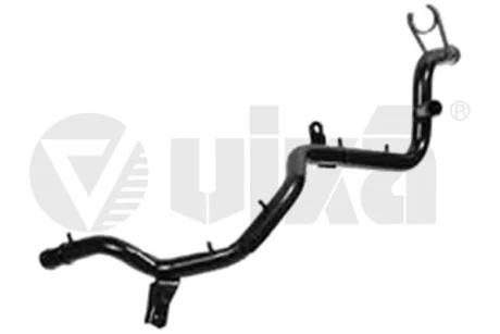 Патрубок охлаждающей жидкости VW Caddy (96-03),CO89-95,Golf (92-02),Passat (92-97),Polo (96-02)/Seat Ibiza (93-99),Toledo (92-99) VIKA Vika 11210141501