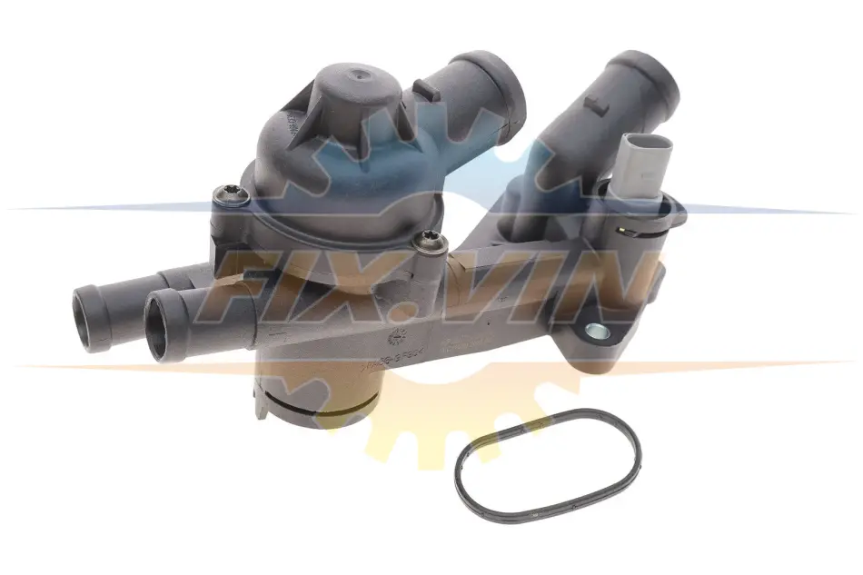 Корпус термостата Skoda Fabia (00-14),Rapid (13-)/VW Polo (02-)/Seat Cordoba (03-09),Ibiza (02-12,13-),Toledo (13-) VIKA Vika 11210156901 (фото 1)
