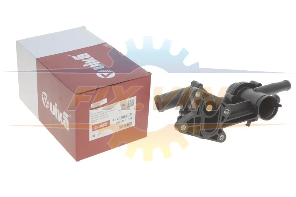 Термостат з корпусом Skoda Fabia (09-)/VW Jetta (11-),Polo (10-)Seat Ibiza13-,Toledo (13-) VIKA Vika 11211082101 (фото 1)