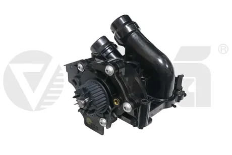 Насос водяний з термостатом Skoda Octavia (09-13)/VW Golf (07-14), Jetta (06-14), Passat (09-11), Tiguan (08-11) / Seat Leon (06-10) VIKA Vika 11211504401