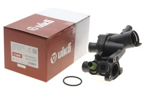 Корпус термостата (OEM) 87град Skoda Octavia (01-11)/VW Golf (98-06)/Seat Leon (00-06),Toledo (99-04) Vika 11211814301
