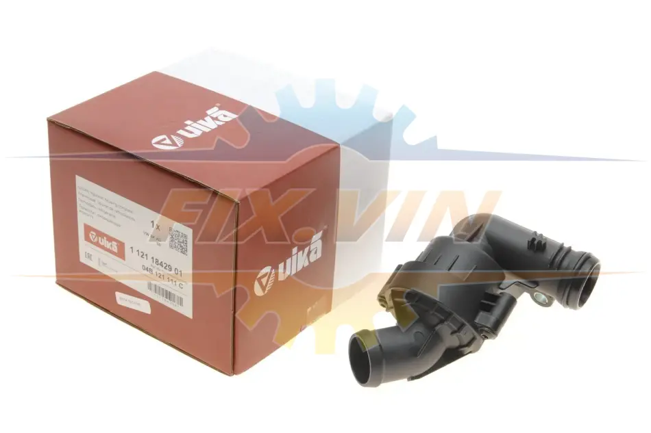 Корпус термостата 89°c Skoda Fabia (14-)/VW Polo (14-)/Seat Ibiza (15-) VIKA Vika 11211842901 (фото 1)