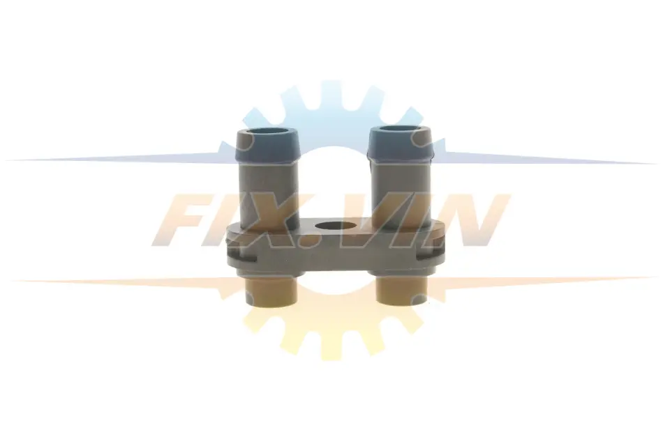 Патрубок системы охлаждения сдвоенный Skoda Fabia (06-14,14-)/VW Polo (01-09,09-14)/Seat Ibiza (02-09,09-) VIKA Vika 11211851401 (фото 1)