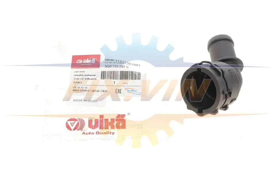 Фланець системи охолодження VW Caddy IV 15-20 Vika 11221561601 (фото 1)