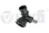 Фланець системи охолодження (трійник) з датчиком Audi A3/Skoda Octavia, Superb/VW Golf, Passat/Seat Leon 1.0,1.2,1.4,1.6 (13-20) Vika 11221789801 (фото 1)