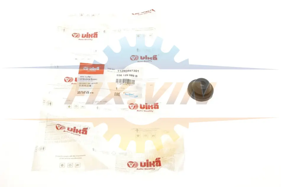Гумка кріплення корпусу фільтра повітряного VW T5/T6 1.9-2.5 TDi 03- Vika 11290597301 (фото 1)