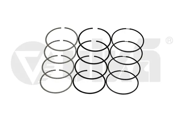 Комплект поршневих кілець (на двс) Skoda Octavia 1,8/2,0L (13-)/VW Golf (13-),Passat (15-)/Audi TT (14-) vika Vika 11981570401 (фото 1)