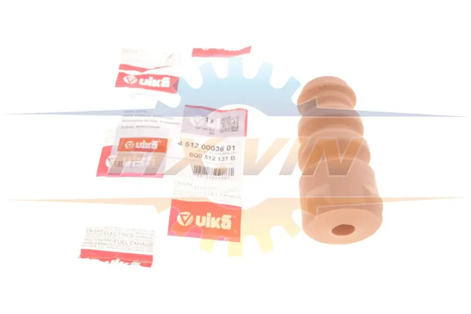 Відбійник амортизатора заднього Skoda Fabia (00-14)/VW Polo (02-)/Seat Cordoba (03-09),Ibiza (02-10) VIKA Vika 45120003601 (фото 1)