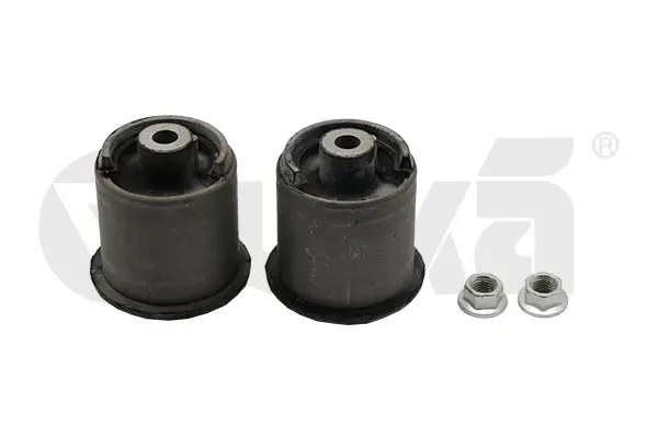 Сайлентблок задньої балки (комплект 2шт) Skoda Fabia (99-08), Octavia (99-13) / VW Golf (97-06), Polo (01-09) / Audi A3 (96-03), TT (98-10) VIKA Vika 55011617701 (фото 1)