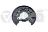 Кожух гальмівного диска задній правий BMW E81,82,87,88, F20,21,22,23, E90,91,92,93 (06-) VIKA Vika 61112401 (фото 1)