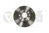 Диск гальмівний задній (кратно 2) Skoda Octavia (04-13)/VW Caddy, Golf,Jetta (04-11)/Audi A3 (04-07)/Seat Toledo VIKA Vika 66150021601 (фото 1)