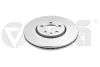Диск тормозной передний Skoda Fabia (00-10),Octavia (97-11)/VW Golf (98-01)/Seat Ibiza (02-10),Leon (00-06),Toledo (99-04) VIKA Vika 66150022201 (фото 1)