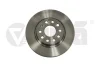 Диск гальмівний передній (кратно 2) Skoda Octavia /VW Golf,Jetta/Audi A3 /Seat Leon (04-13,14-) VIKA Vika 66150025801 (фото 1)