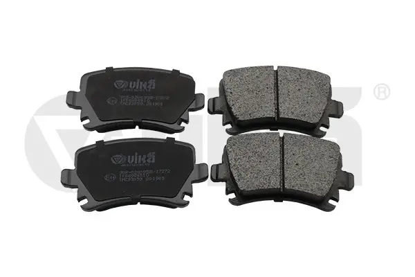 Колодки гальмівні задні Skoda Octavia (04-13)/VW Golf (04-), Jetta (06-11), Touran (03-10) / Seat Leon (06-13), Toledo (05-09) VIKA Vika 66980001701 (фото 1)