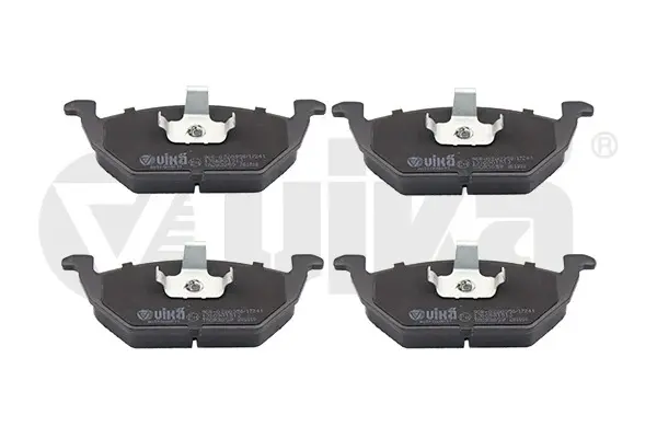 Колодки гальмівні передні Skoda Fabia (00-10), Octavia (97-11) / VW Golf (98-01) / Seat Ibiza (06-10), Leon (00-06), Toledo (99-04) VIKA Vika 66980008701 (фото 1)