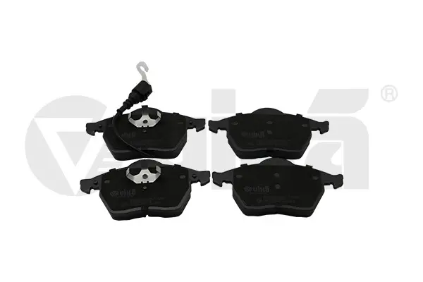Колодки гальмівні передні з датчиком зносу Skoda Octavia (01-11)/VW Golf (96-03),Polo (05-10)/Seat Ibiza (06-10),Leon (00-06) VIKA Vika 66980008801 (фото 1)