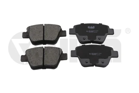 Колодки тормозные задние Skoda Octavia (09-13,14-)/VW Caddy (11-15),Golf (09-14),Jetta (09-14),Passat (13-15) Vika 66980828201