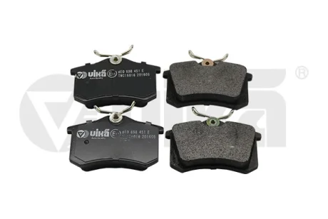 Колодки гальмівні задні без датчика Audi A4 (01-09),A6 (00-05) VIKA Vika 66981100701
