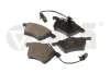Колодки тормозные передние VW Sharan (01-10)/Seat Alhambra (01-10) VIKA Vika 66981105801 (фото 1)