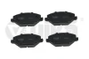 Колодки гальмівні передні Skoda Fabia (11-14)/VW Polo (10-15) VIKA Vika 66981218501 (фото 1)