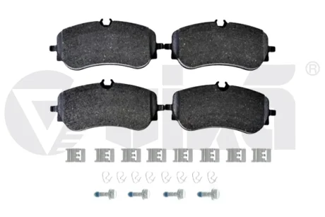 Колодки гальмівні задні з устоновчим р/к VW Amarok (10-), Crafter (16-) VIKA Vika 66981704601