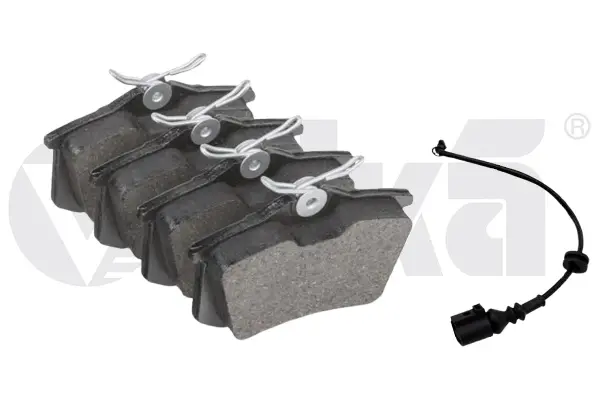 Колодки гальмівні задні Audi A1, A2, A3, A6, TT/Skoda Octavia, Fabia/VW Polo, Golf/Seat Ibiza, Cordoba, Leon (94-17) VIKA Vika 66981704901 (фото 1)