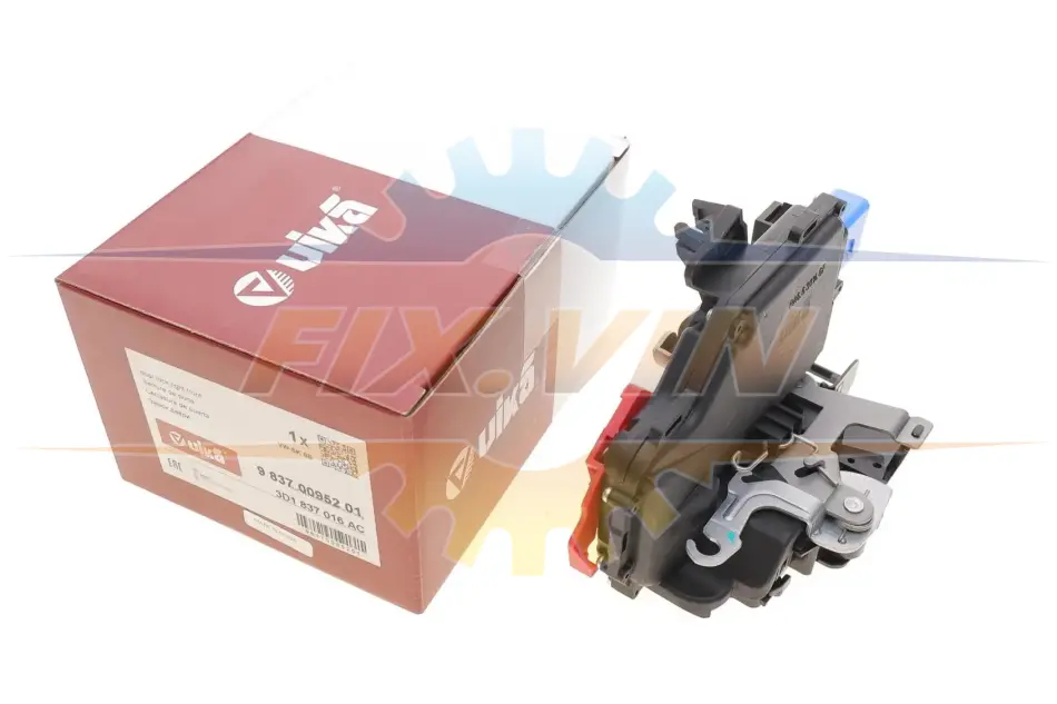 Замок дверей (передніх/R) VW Caddy/Golf/Touran/Touareg/Skoda Octavia 03-15 Vika 98370095201 (фото 1)