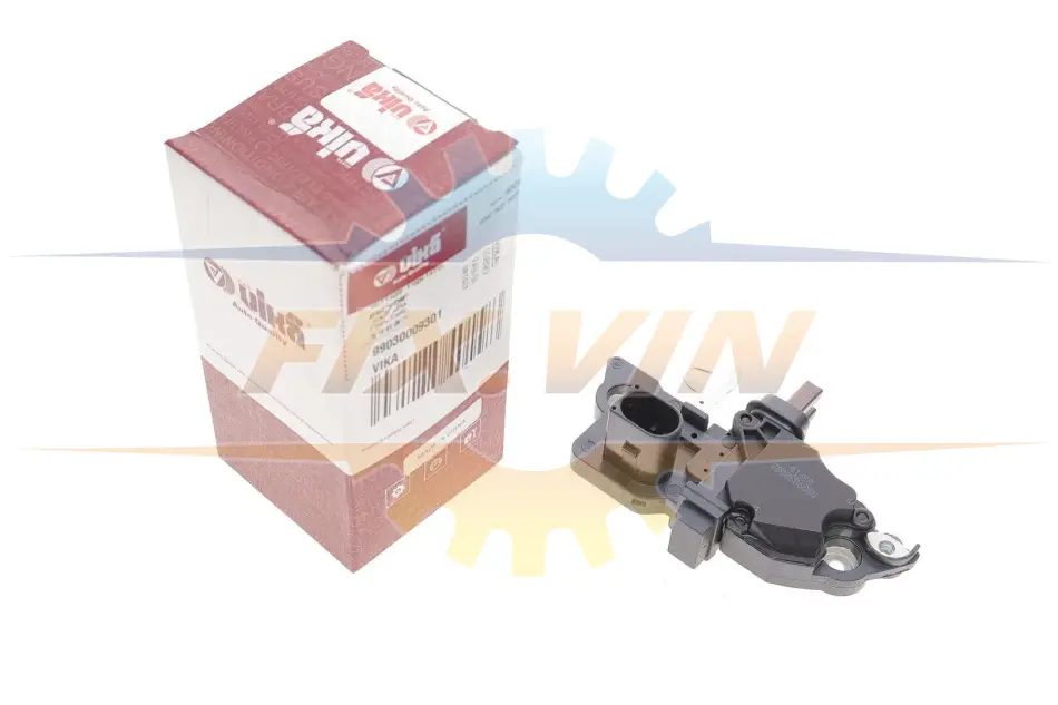 Регулятор напруги VW Golf (96-03), LT (97-07), Passat (97-05), Polo (04-06), T4/Audi A4 (99-08), A6 (98-05), A8 (99) -03), TT (99-02) VIKA Vika 99030009301 (фото 1)