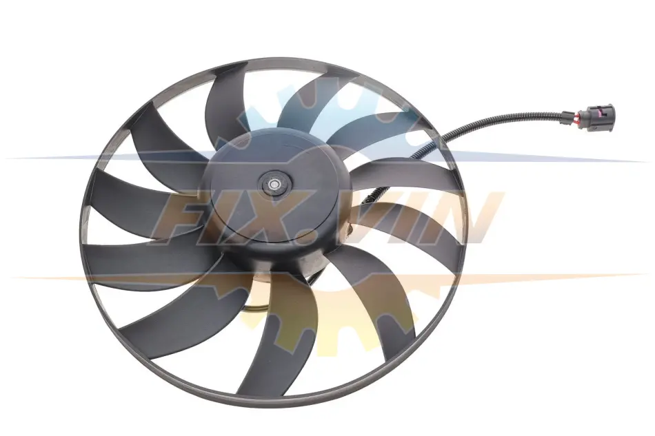 Вентилятор радіатора 100W Skoda Octavia (04-13)/VW Golf (04-14)/Audi A3 (04-13)/Seat Altea (04-06,07-13,14-), Leon (06-13) VIKA Vika 99590013901 (фото 1)