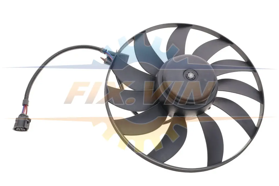 Вентилятор радіатора (електричний) Audi A3/Skoda Octavia/VW Caddy/Golf V/VI/Passat 1.2-3.6 03- Vika 99590014001 (фото 1)