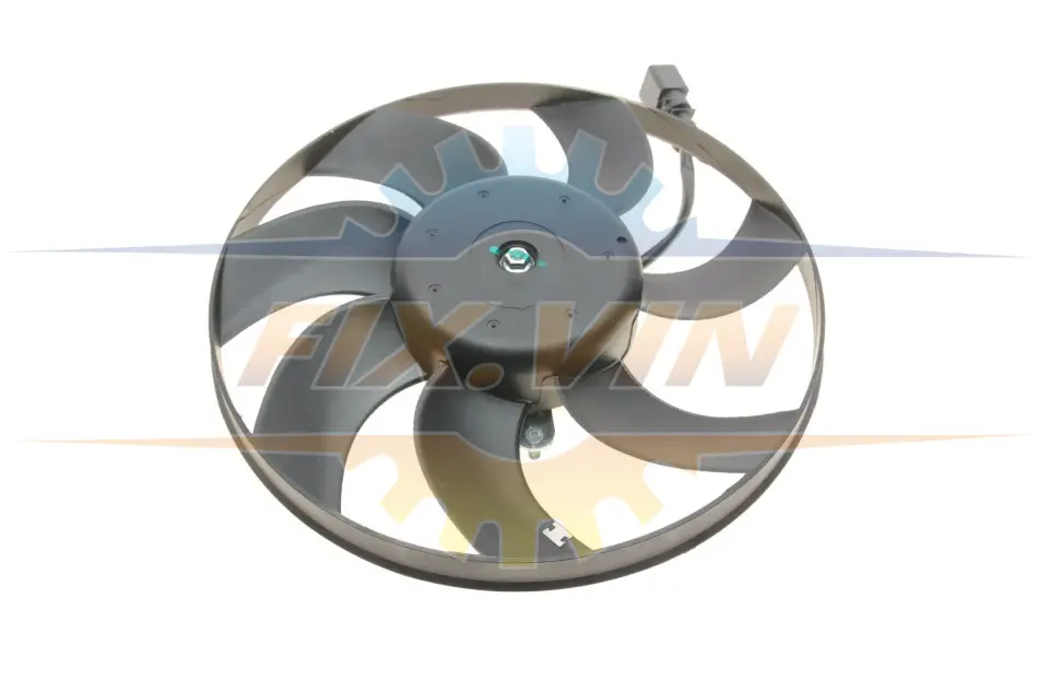 Вентилятор радиатора 200W Skoda Octavia (04-08)/VW Golf (04-09), Passat (06-11)/Audi A3 (04-09)/Seat Leon (06-10,11-13) VIKA Vika 99590014301 (фото 1)