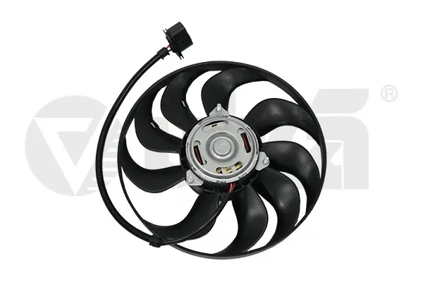 Вентилятор радиатора Skoda Fabia (00-04,05-08)/VW Polo (02-10)/Seat Ibiza (02-05,06-10) VIKA Vika 99590018301 (фото 1)
