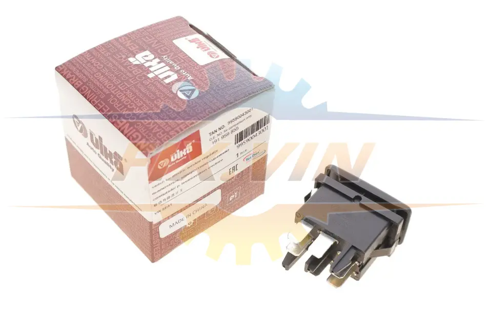 Кнопка склопідіймача VW Caddy/LT 28-35/Golf/Jetta/Polo 78-04 Vika 99590043001 (фото 1)
