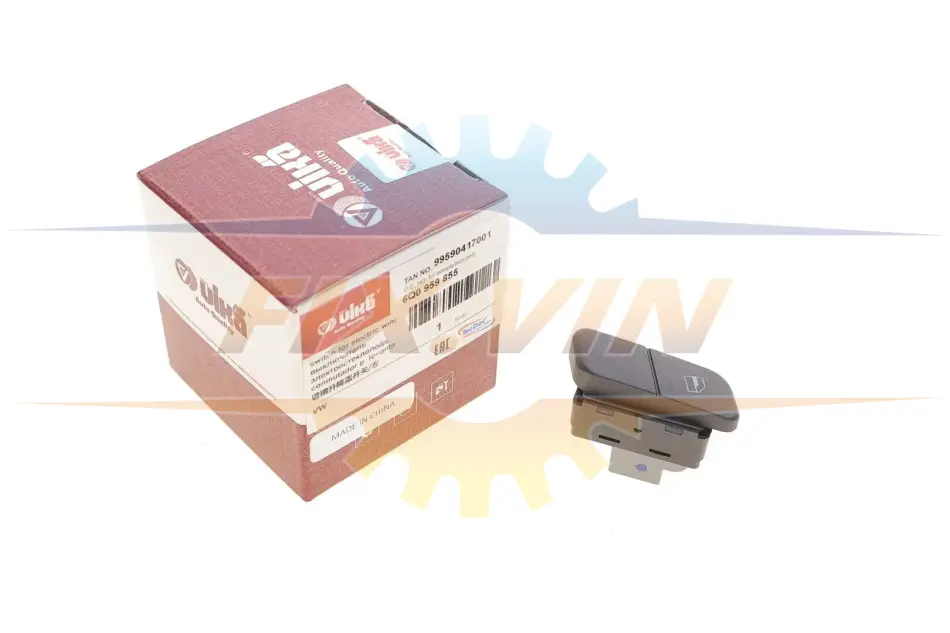 Кнопка склопідіймача (L) VW Polo IV 01-12 Vika 99590417001 (фото 1)