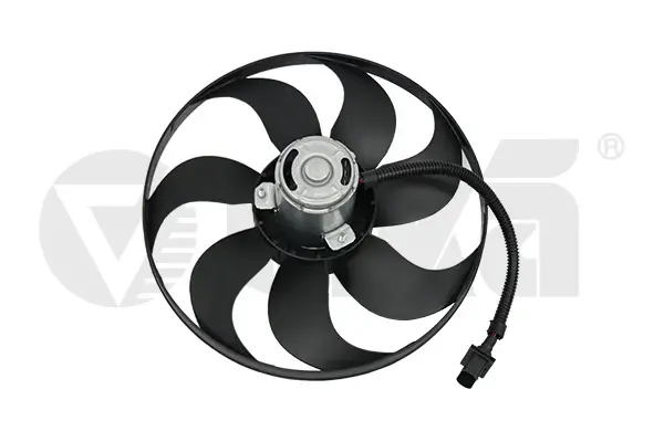 Вентилятор радиатора 250/60W Skoda Octavia (97-11)/VW Golf (98-06)/Audi A3 (97-03) VIKA Vika 99590802201 (фото 1)