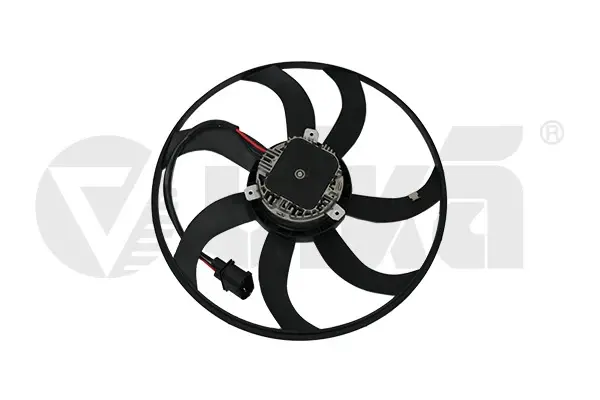 Вентилятор радіатора Skoda Octavia (04-08, 09-13), Superb (08-13) / VW Caddy (04-15), Jetta (06-10), Passat (08-11) / Audi A3 (08-13) VIKA Vika 99591286201 (фото 1)