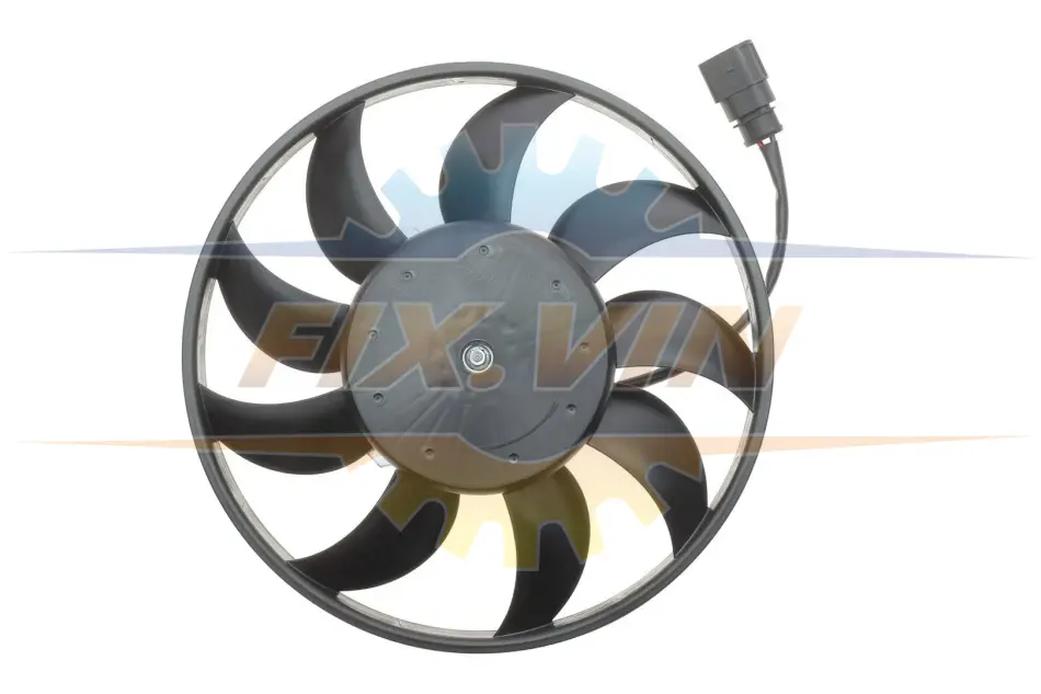 Вентилятор радіатора 200W Skoda Octavia (13-), Superb (15-)/VW Golf (13-14), Passat (15-), Tiguan (16-) VIKA Vika 99591480901 (фото 1)