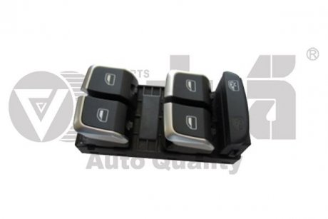 Блок управления стеклоподъемниками (хром) Audi A1 (14-),Q3 (11-) Vika 99591802101