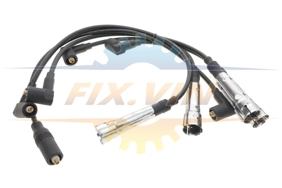Провод высоковольтный (комплект) VW Caddy (83-01),Golf (82-92),Jetta (84-92),Passat (80-97) VIKA Vika 99980560201 (фото 1)